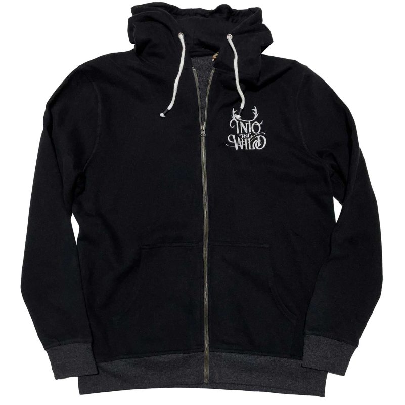 IN2W Black Hoodie Front