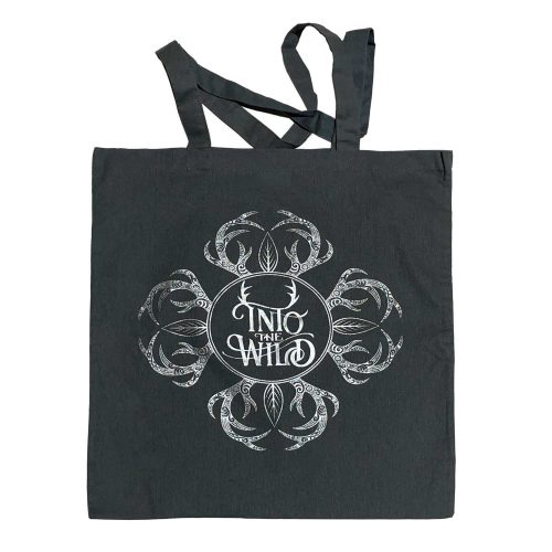 Into The Wild Grey Tote Bag 2024