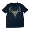 Unisex Black Stag 2025 Into The Wild T-Shirt image